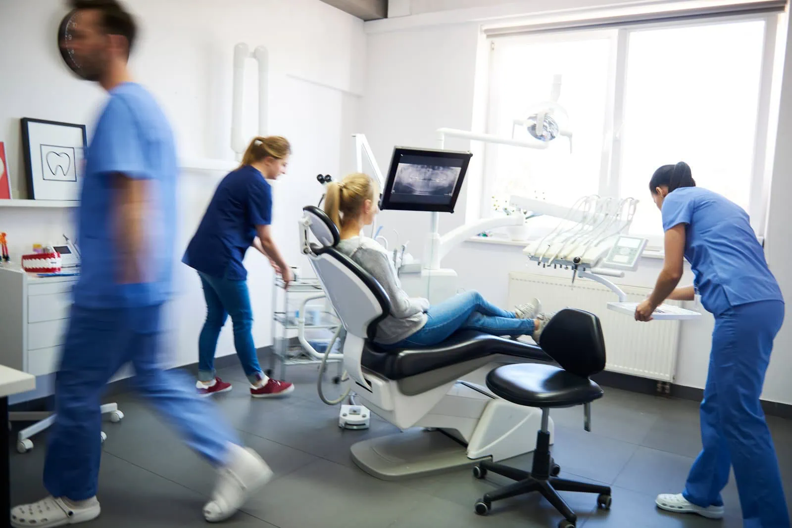 In-house lab supporting same-day crown restorations